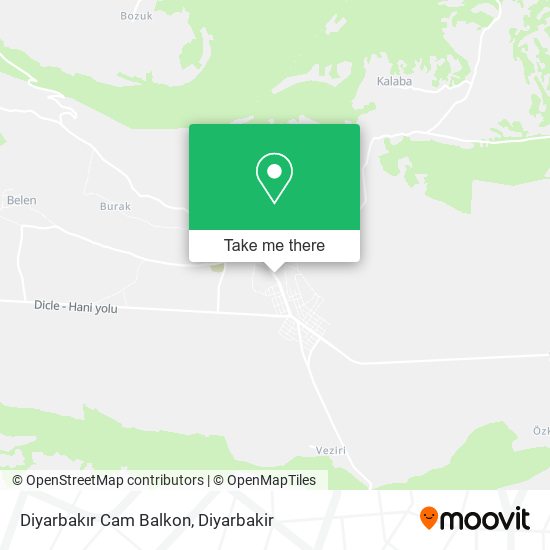 Diyarbakır Cam Balkon map