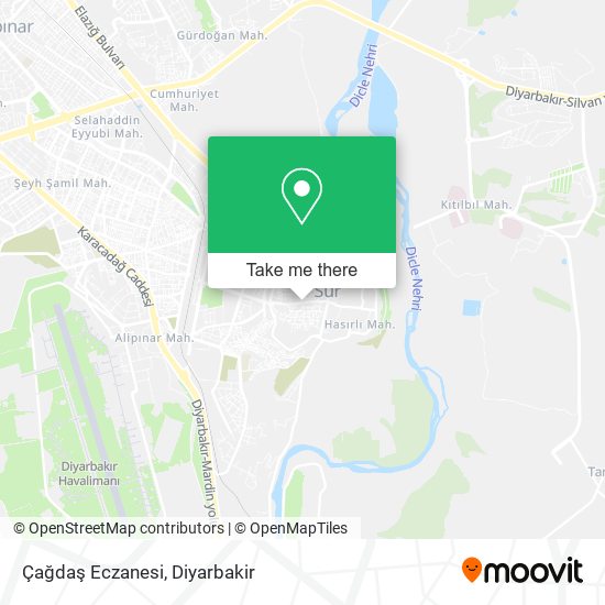 Çağdaş Eczanesi map