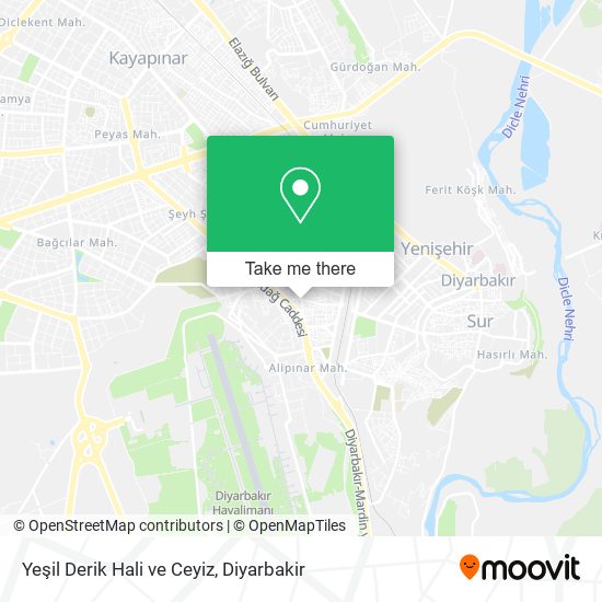 Yeşil Derik Hali ve Ceyiz map