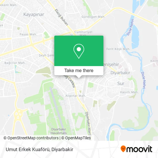 Umut Erkek Kuaförü map