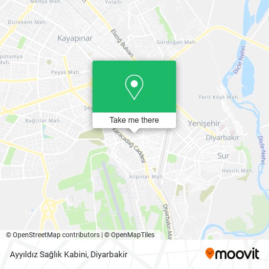 Ayyıldız Sağlık Kabini map