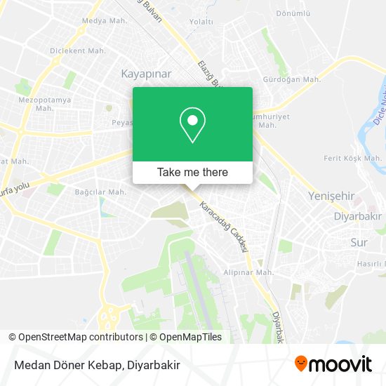 Medan Döner Kebap map