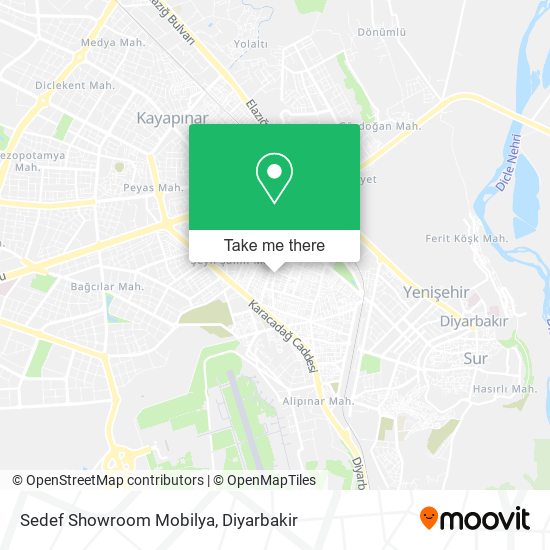 Sedef Showroom Mobilya map