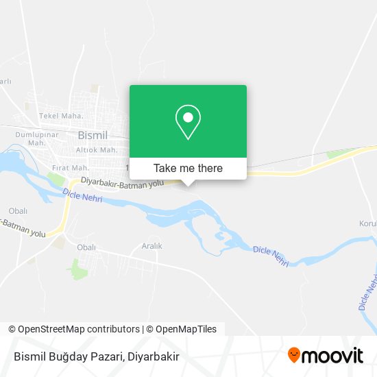 Bismil Buğday Pazari map