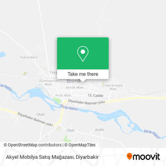 Akyel Mobilya Satış Mağazası map