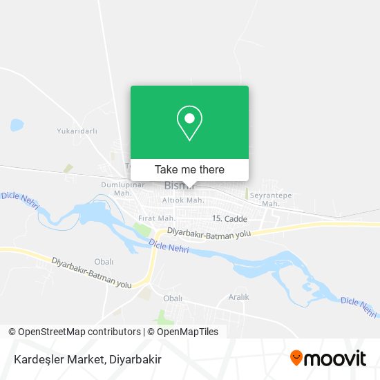 Kardeşler Market map