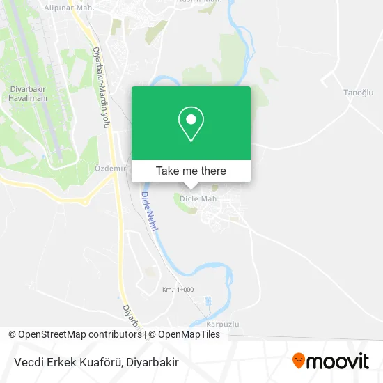 Vecdi Erkek Kuaförü map
