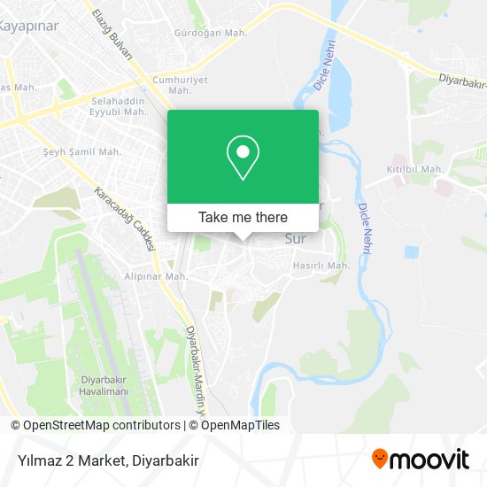 Yılmaz 2 Market map