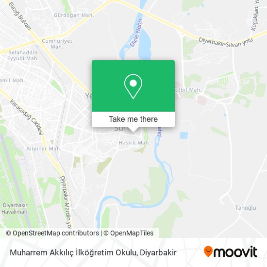 Muharrem Akkılıç İlköğretim Okulu map