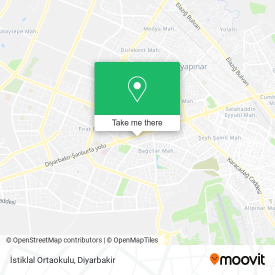 İstiklal Ortaokulu map