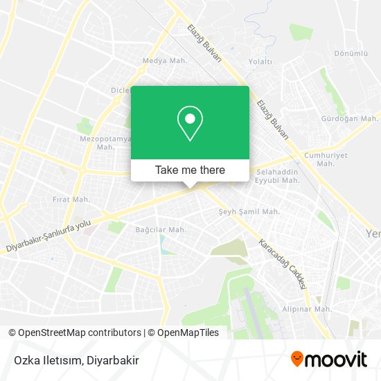 Ozka Iletısım map
