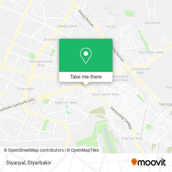 Diyarpal map