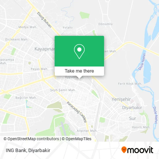 ING Bank map