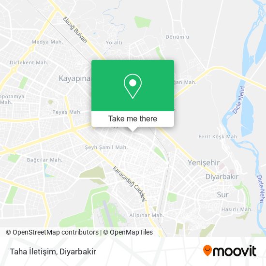 Taha İletişim map
