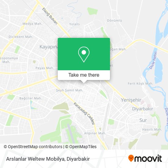 Arslanlar Weltew Mobilya map