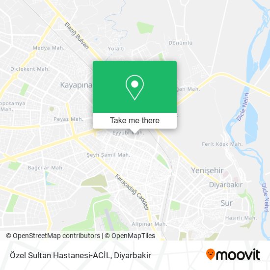 Özel Sultan Hastanesi-ACİL map