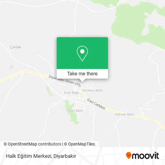 Halk Eğitim Merkezi map