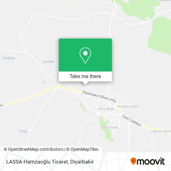 LASSA-Hamzaoğlu Ticaret map