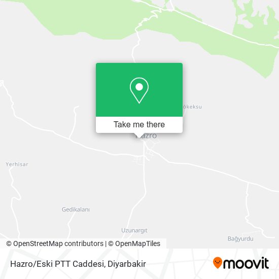 Hazro/Eski PTT Caddesi map