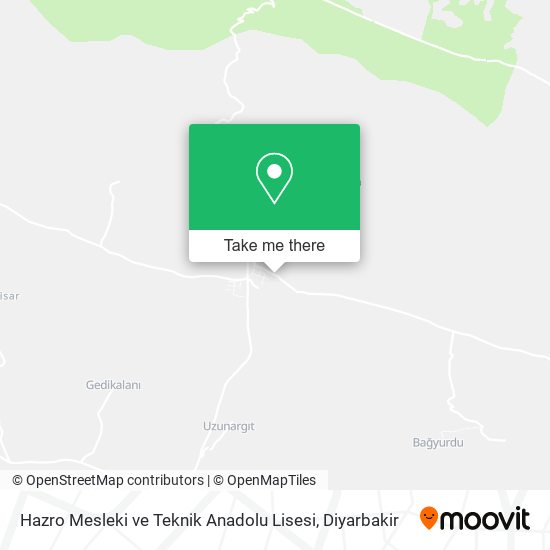Hazro Mesleki ve Teknik Anadolu Lisesi map