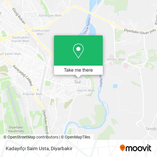 Kadayıfçı Saim Usta map