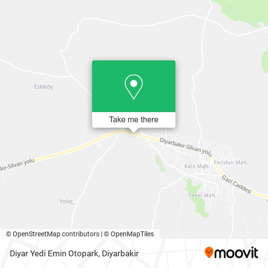 Diyar Yedi Emin Otopark map