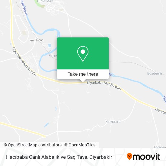 Hacıbaba Canlı Alabalık ve Saç Tava map