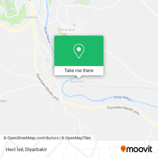 Hecî Îsê map