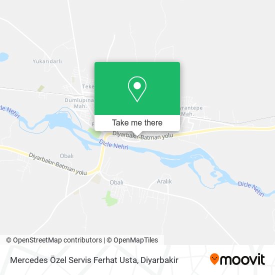 Mercedes Özel Servis Ferhat Usta map