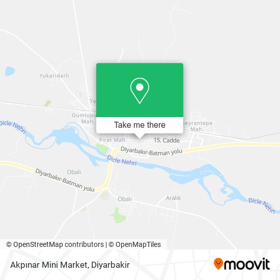 Akpınar Mini Market map