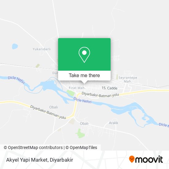 Akyel Yapi Market map