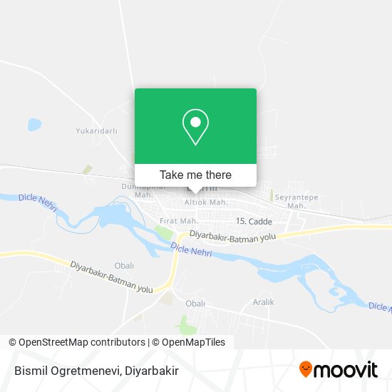 Bismil Ogretmenevi map