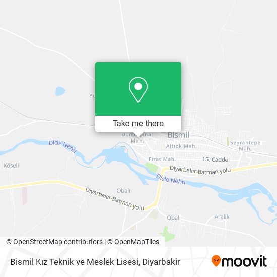 Bismil Kız Teknik ve Meslek Lisesi map