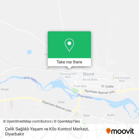 Çelik Sağlıklı Yaşam ve Kilo Kontrol Merkezi map