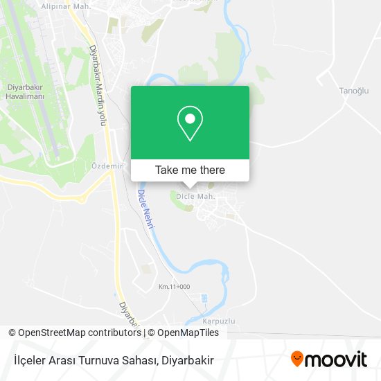 İlçeler Arası Turnuva Sahası map