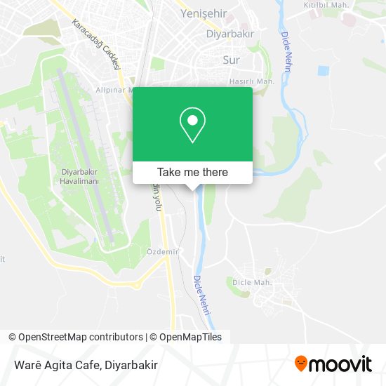 Warê Agita Cafe map