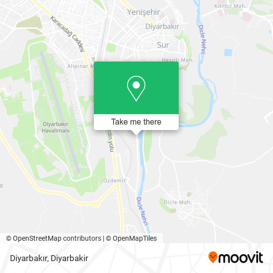 Diyarbakır map