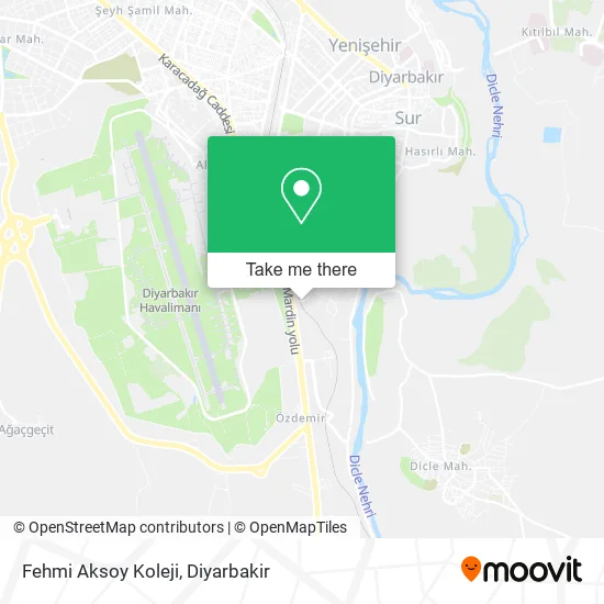 Fehmi Aksoy Koleji map