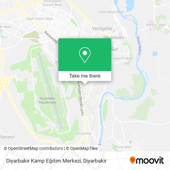 Diyarbakır Kamp Eğitim Merkezi map