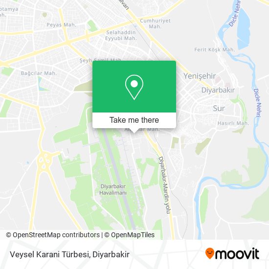 Veysel Karani Türbesi map