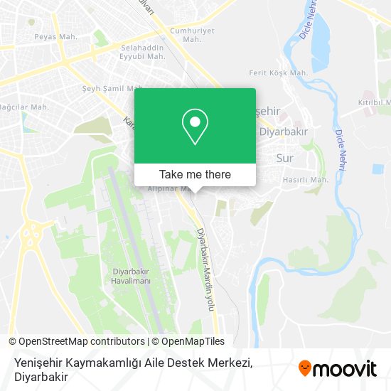 Yenişehir Kaymakamlığı Aile Destek Merkezi map