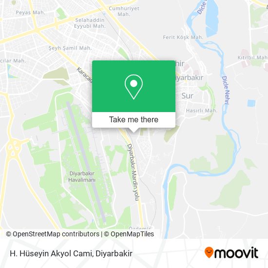 H. Hüseyin Akyol Cami map