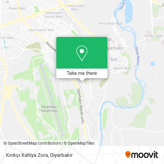 Kırıkçı Xaltiya Zora map