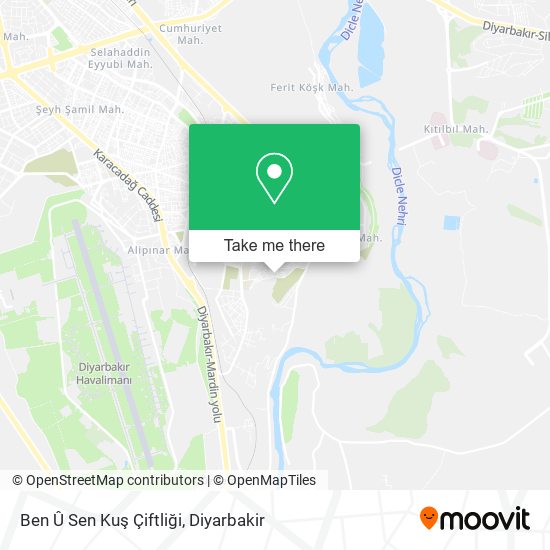 Ben Û Sen Kuş Çiftliği map