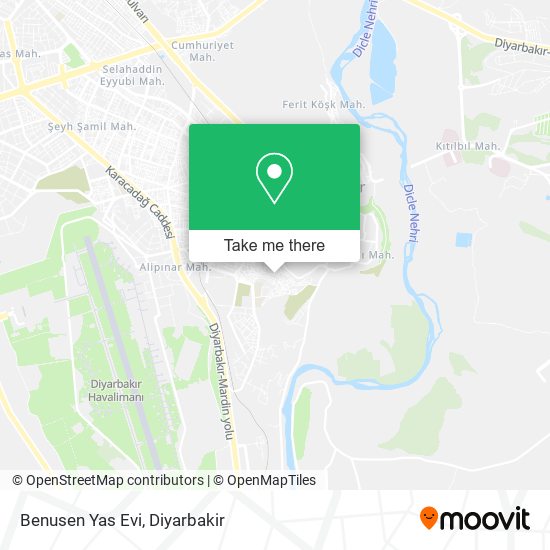 Benusen Yas Evi map