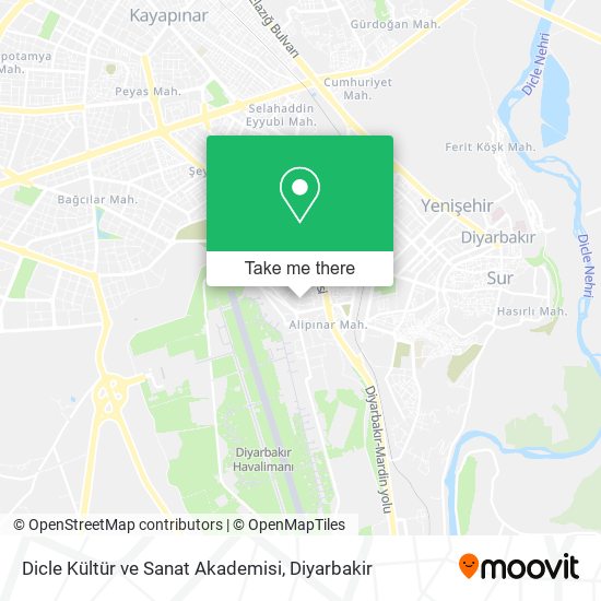Dicle Kültür ve Sanat Akademisi map