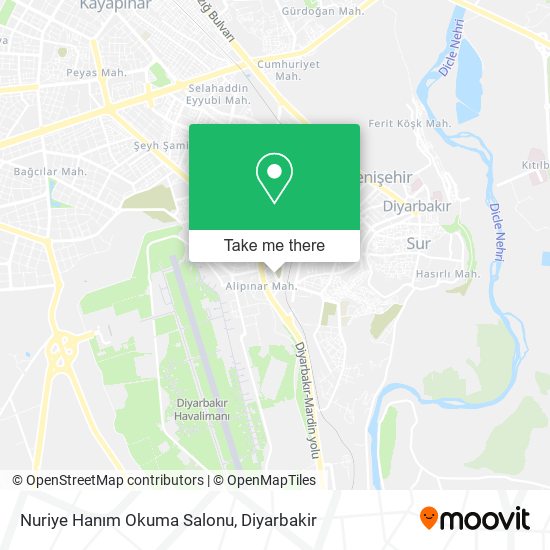 Nuriye Hanım Okuma Salonu map