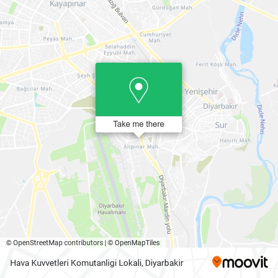 Hava Kuvvetleri Komutanligi Lokali map