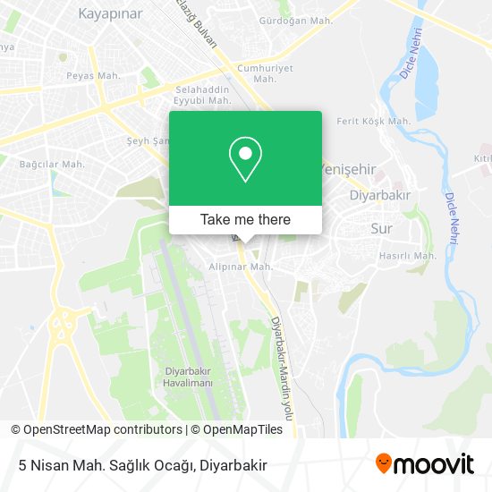 5 Nisan Mah. Sağlık Ocağı map