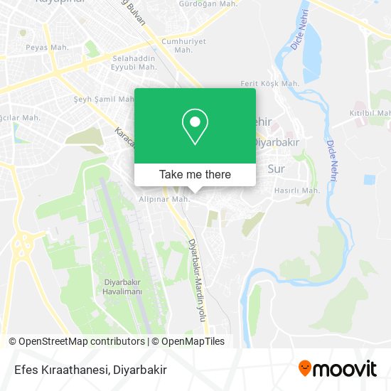 Efes Kıraathanesi map